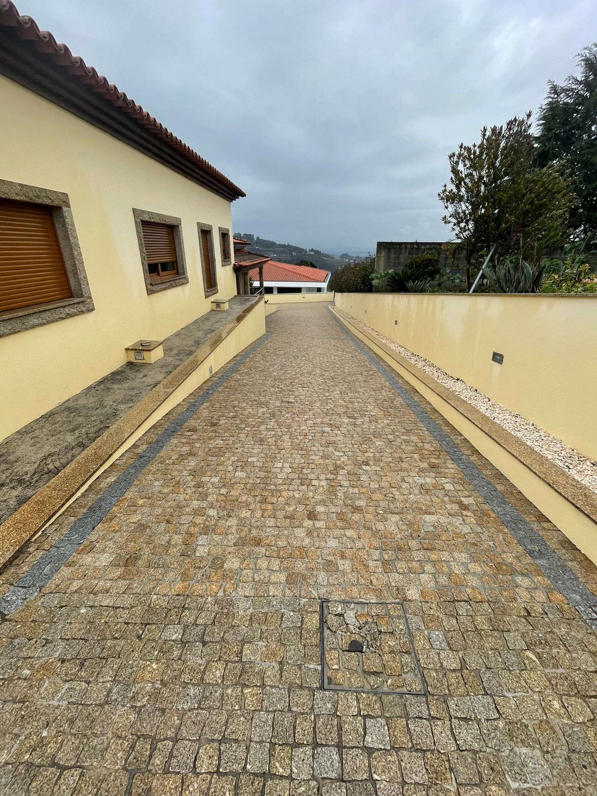 Pavimento depois da limpeza